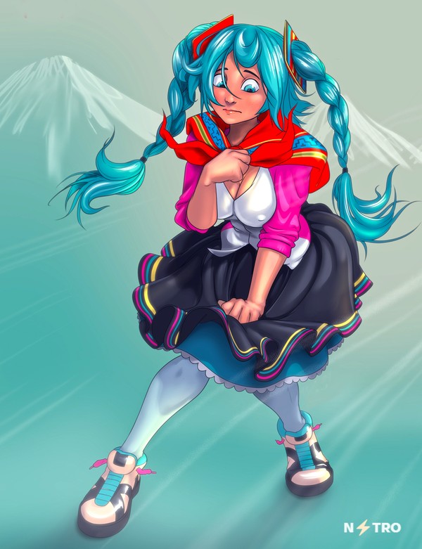 Andean Hatsune Miku