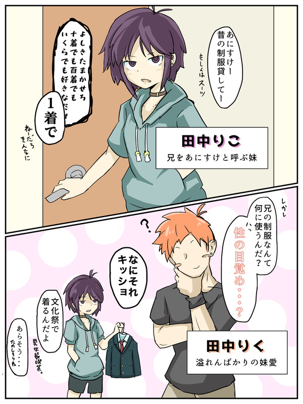 田中さんちの日常。