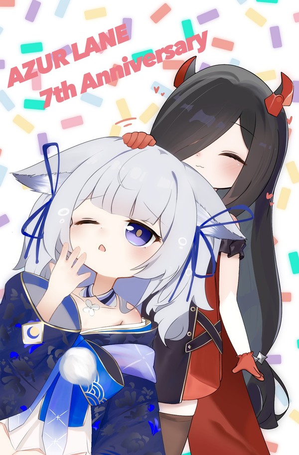 アズレン7周年記念イラスト