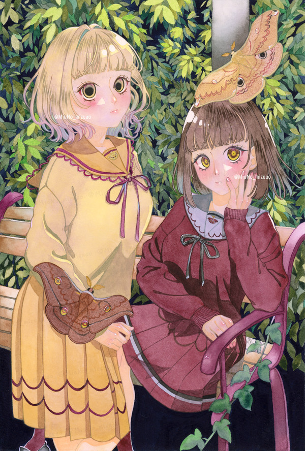 クスサンとヤママユ
