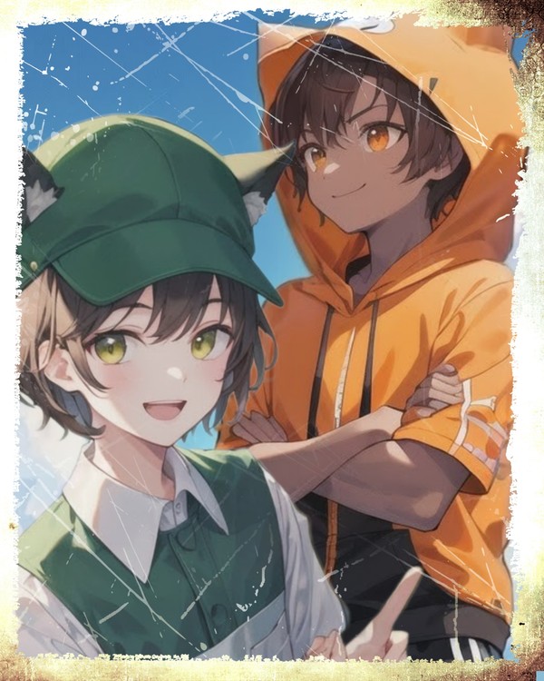 pwpt擬人化イラスト