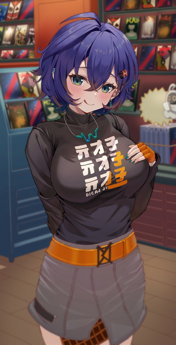 上着をぬぐとすごいりんちゃん🐰🐰