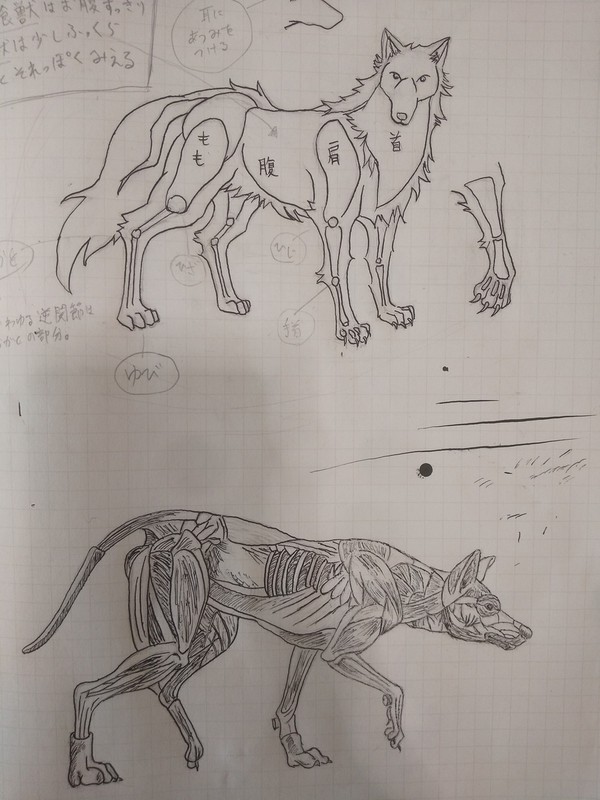 ペン入れ練習