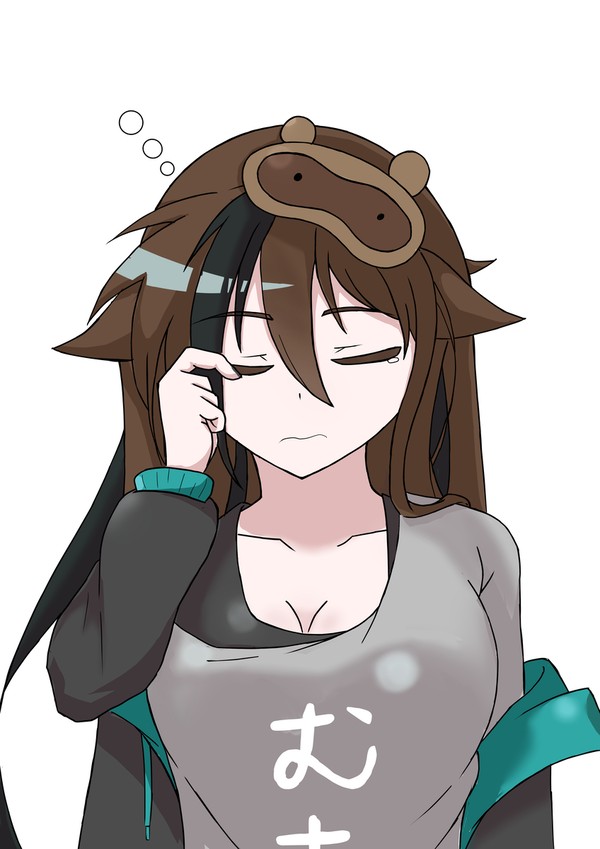 眠そうな、むちゃ子さん