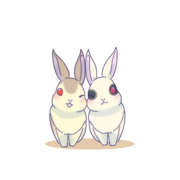 🐰🐰と💊🧸