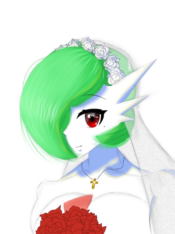 Wedding dress gardevoir