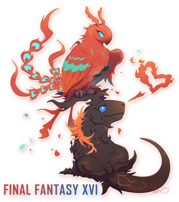 画的ff16相关扔一个