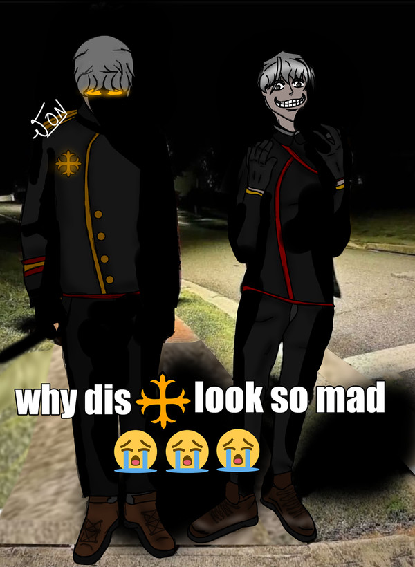 why dis look so mad trend