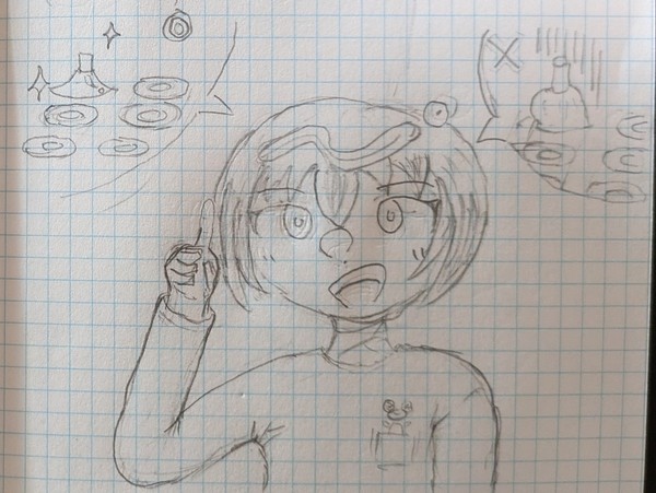 ハンダの綺麗さを説明するUnnamedさん