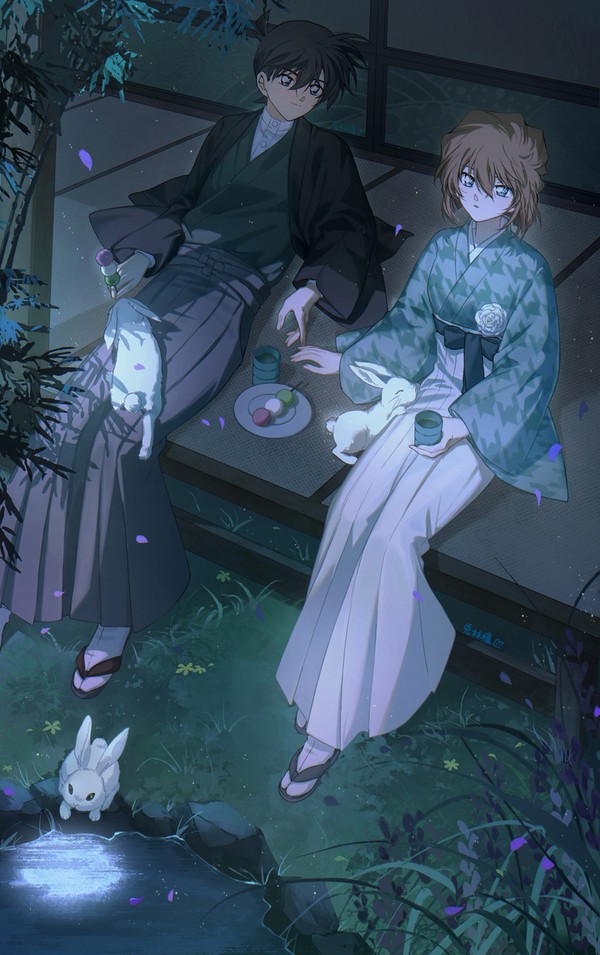 月が綺麗だね