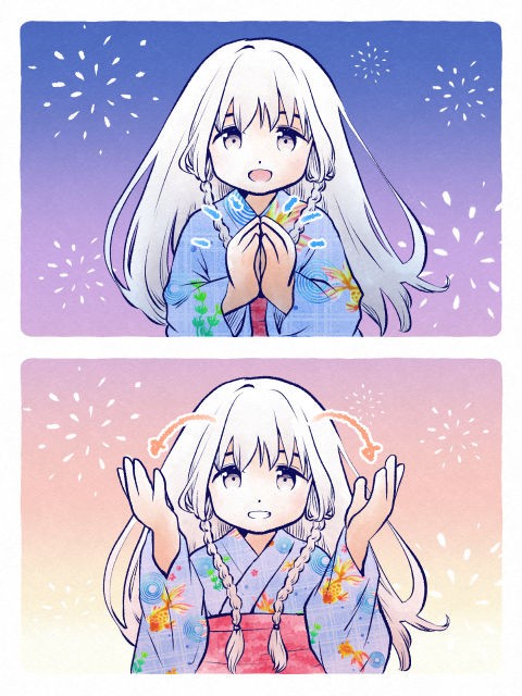 手話「花火」