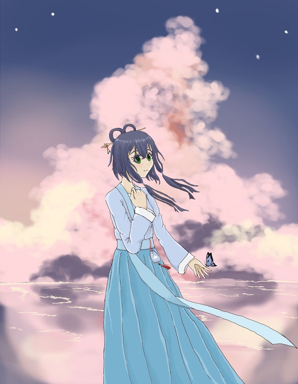晚霞