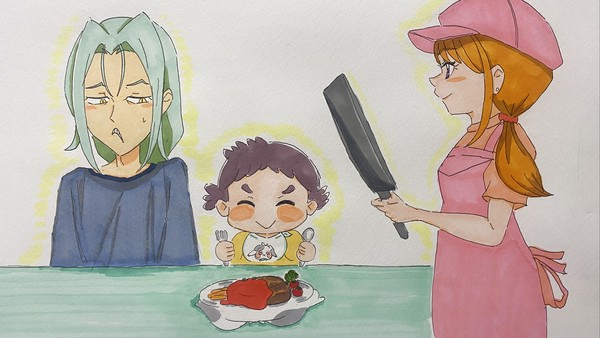 小説さし絵