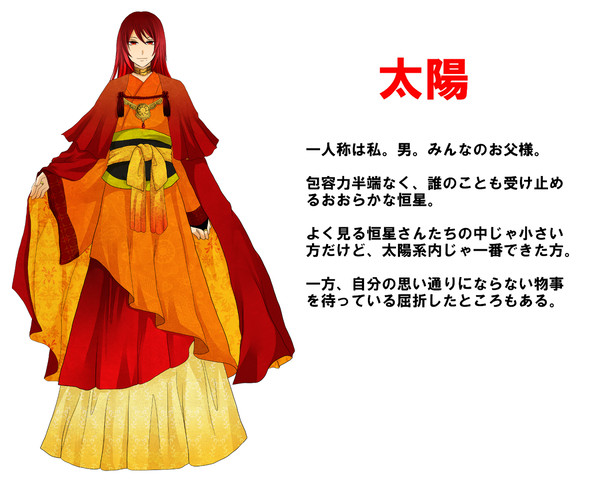 太陽系擬人化設定