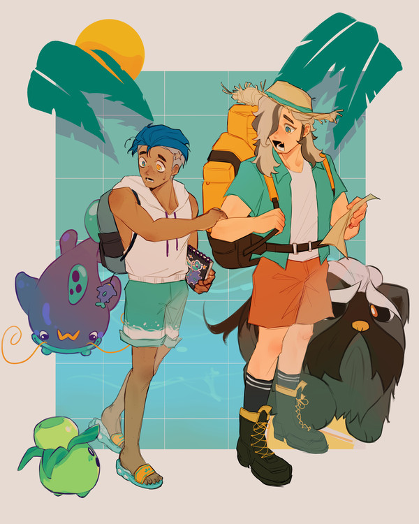私のpkmnアートの一部 no.2