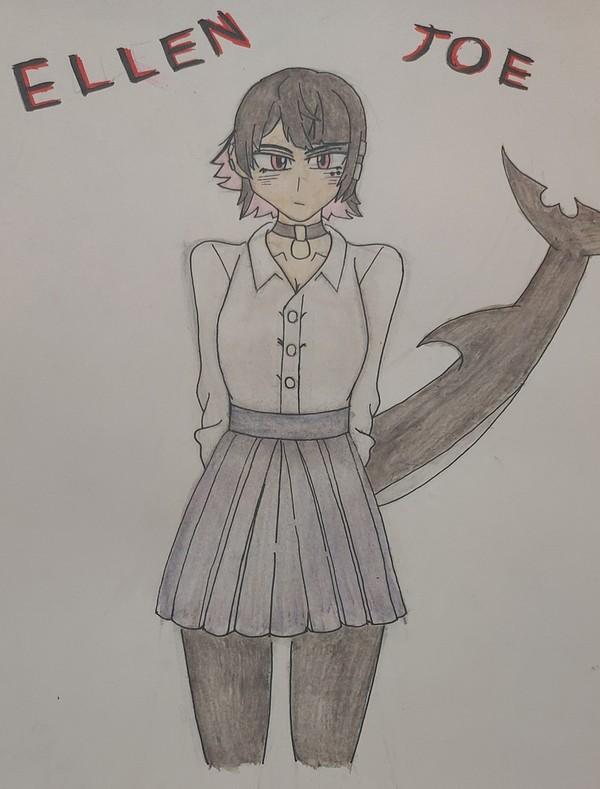 Watercolor Drawing of Ellen Joe