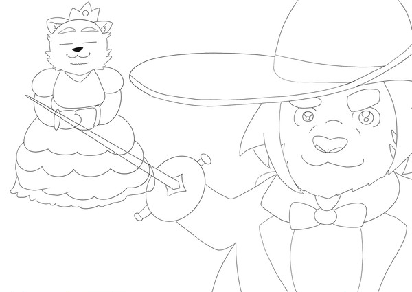 メイ男爵とプリンセス・ソラ挿絵