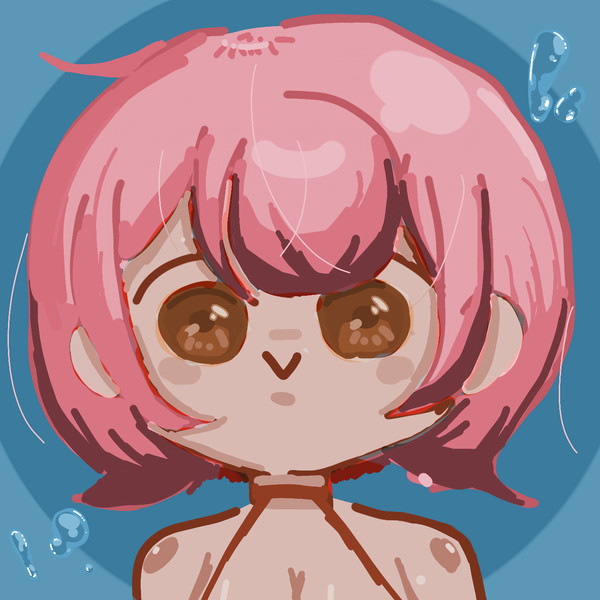 ピンクの似合う綺麗な子