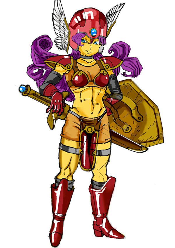 DQ3女戦士模写