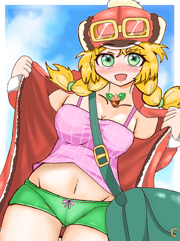 水着コートアネットさん