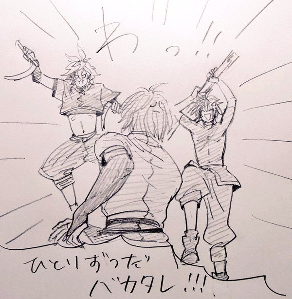 ヒーローズ落描きログ③