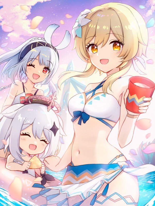 「やっと温泉の時間だ~!✨」