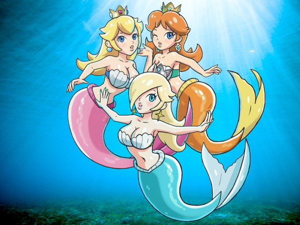 ロゼッタ&ピーチ&デイジー(マーメイドver)