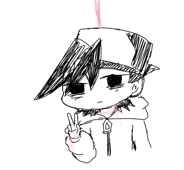 雑すぎるikくん落書き