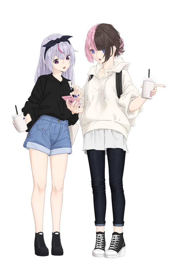 みみひなのおでかけ風景