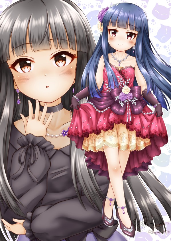 佐城雪美ちゃんと黒川千秋さん