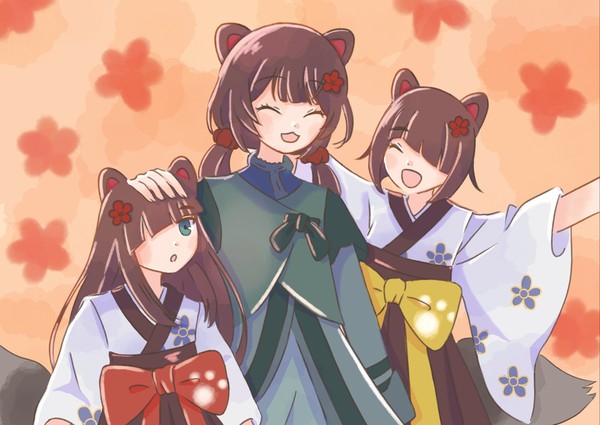 3人（匹？）寄れば地獄も天国