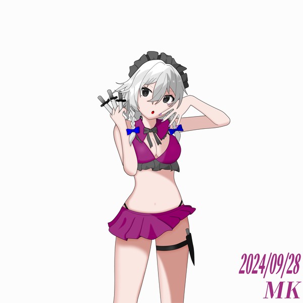 【MUGEN】ヴァンピール・S・サンジェ 水着ver