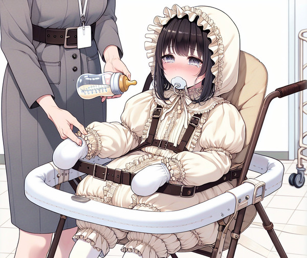 ブランドSANA　新開発の歩行器具　お母様とのふれあい。
