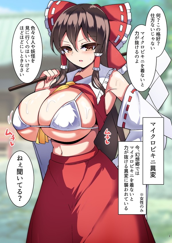 マイクロビキニ霊夢