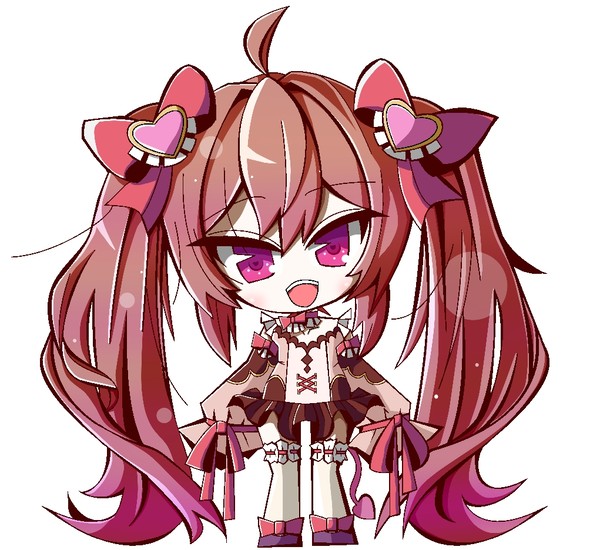 半年記念のお祝い絵をマウスで描いてみた☆
