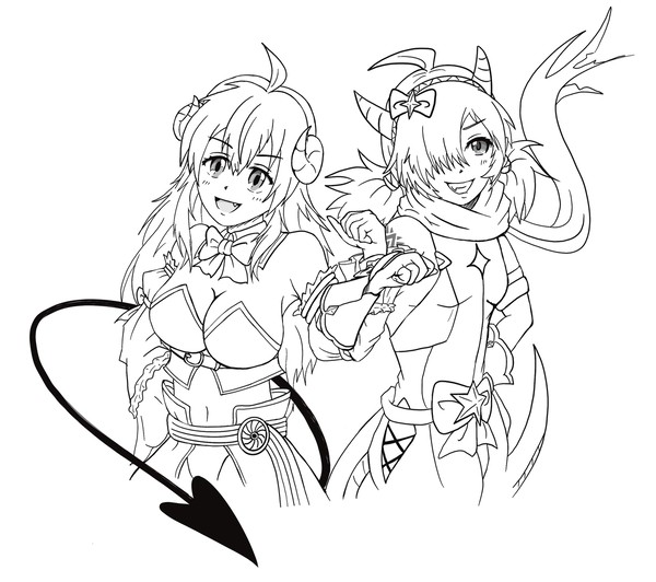 シャミ子✖️イノリ