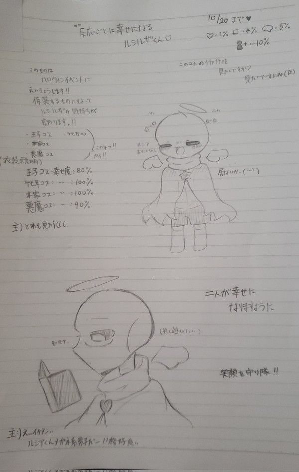 反応ごとに幸せになるルシルザくん