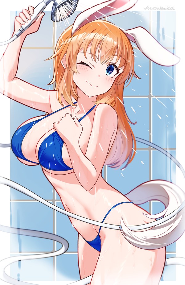 青ビキニシャーリー
