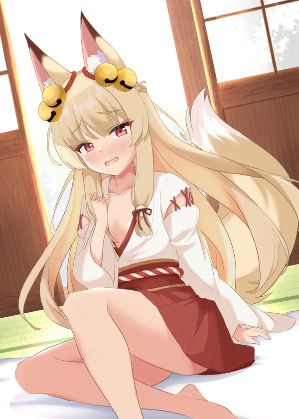 ポンコツでかわいい神様の朝 - 1/1