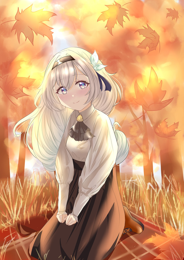 秋の景色とホタルちゃん🍁🍂