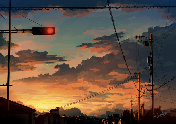 夕染め - 1/1