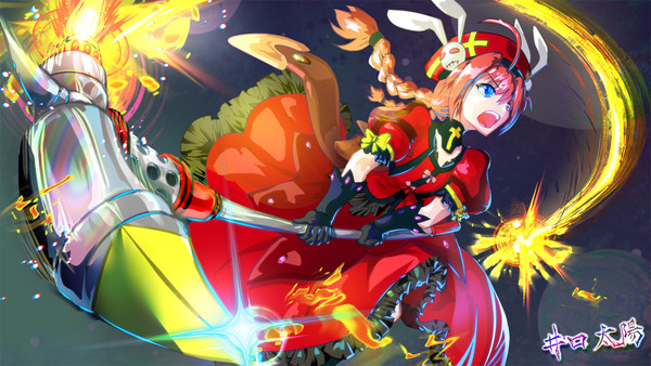 【リリカルなのは20周年】 ヴィータ描きました【ファンアート】
