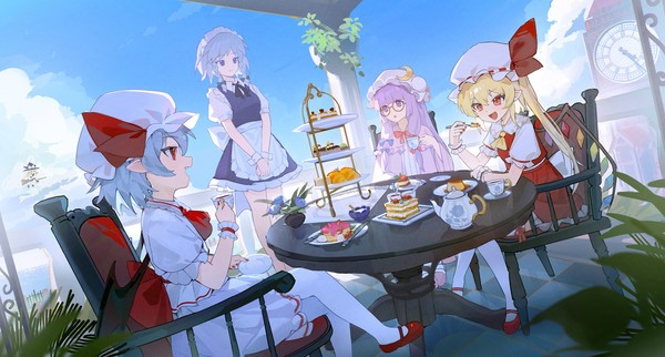 紅魔館のアフタヌーンティー