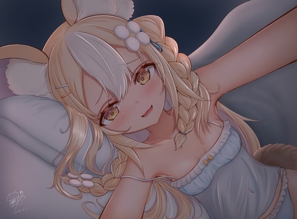 添い寝にぃなちゃん