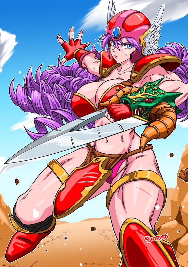 女戦士さん