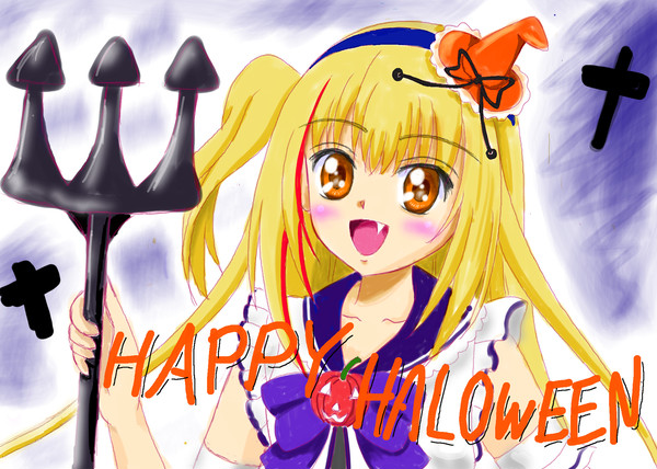 とじょりんアート ハロウィン
