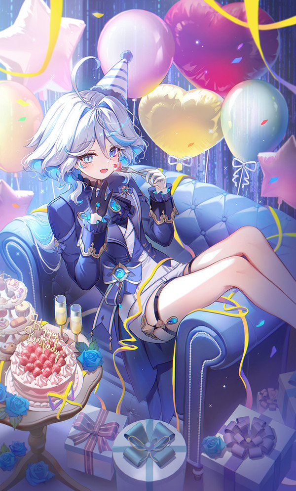 フリーナちゃん お誕生日おめでとう💙💙