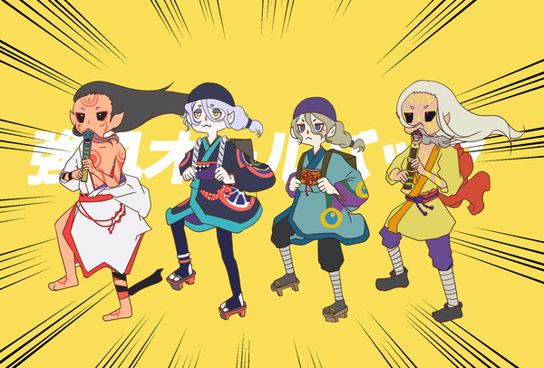 モノノ径！強風オールバック！