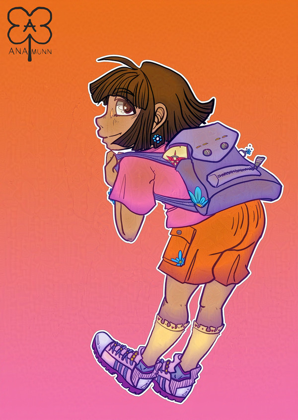 Inktober 01. Backpack