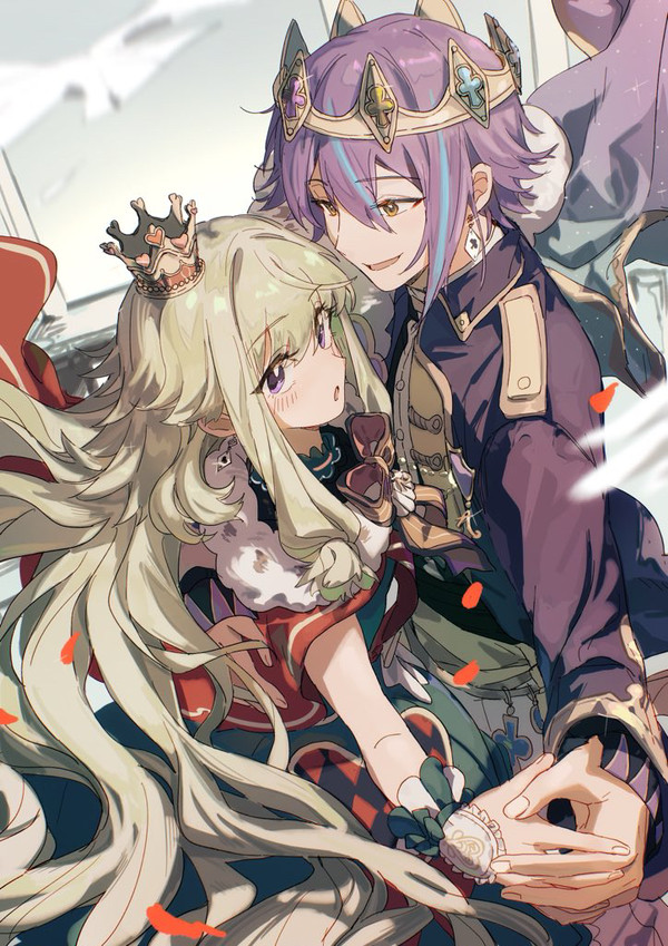 💜💚